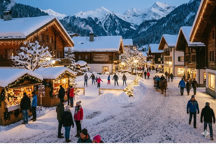 Winter Snow Village Experiences